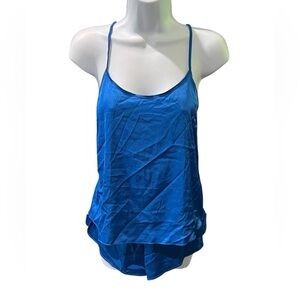 Ekouaer Blue Layered Cami Tank Top – Size S – NWT